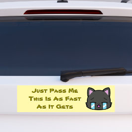 Säg bara att det här är lika snabbt som det blir bildekal