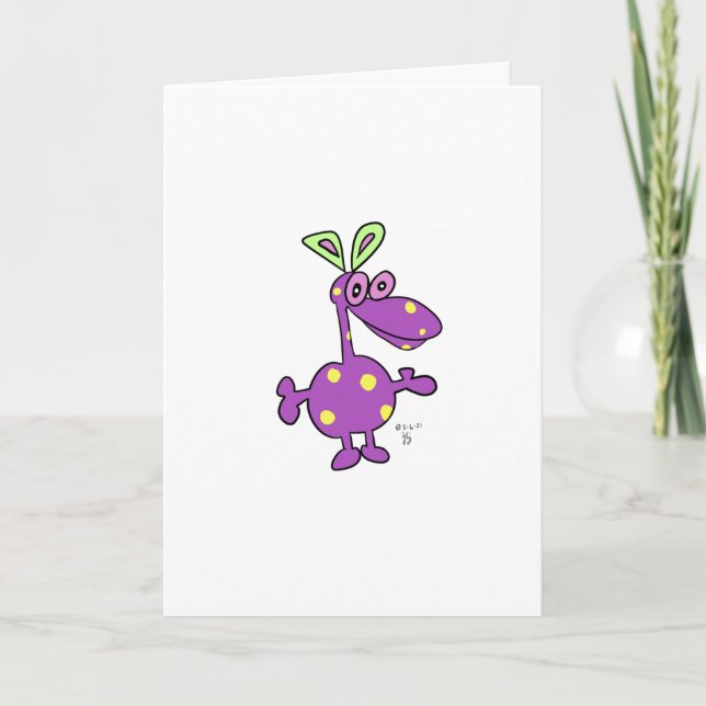 Säg bara hälsningskort tack kort (Framsida)