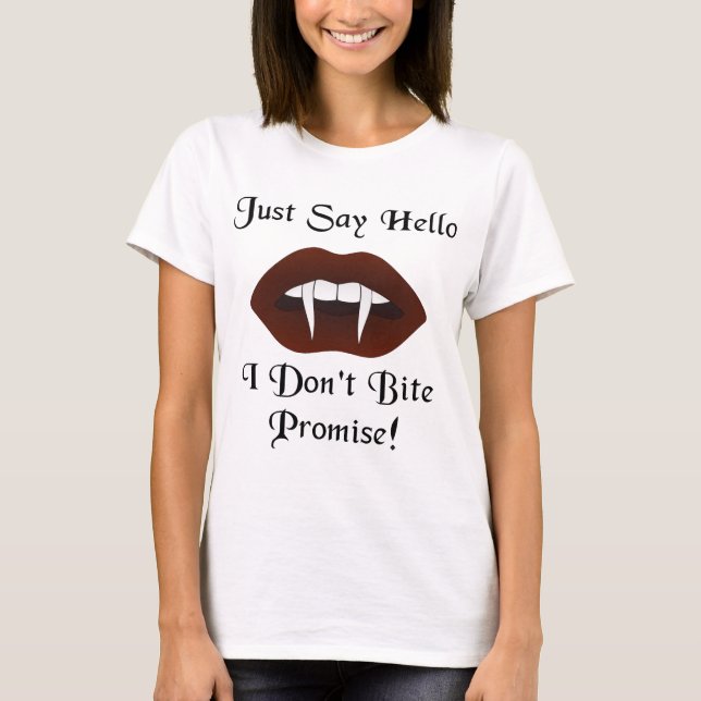 Säg bara Hej T-shirt (Framsida)
