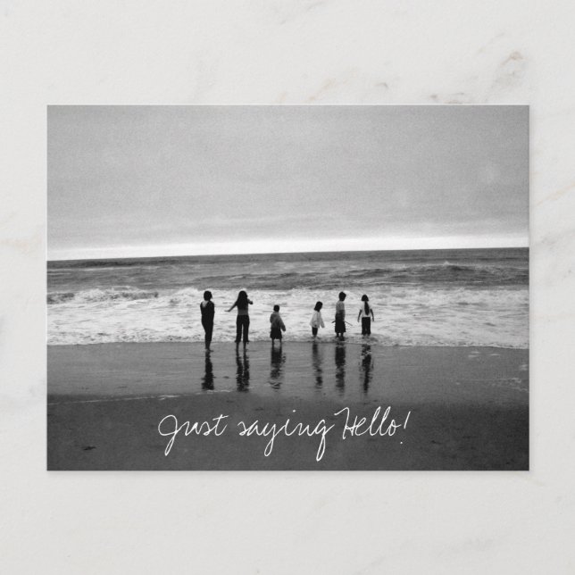  Säg bara Hej! Vykort (Framsida)