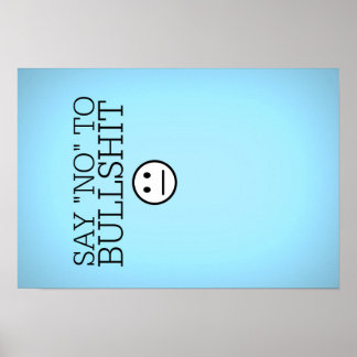 Säg bara nej poster