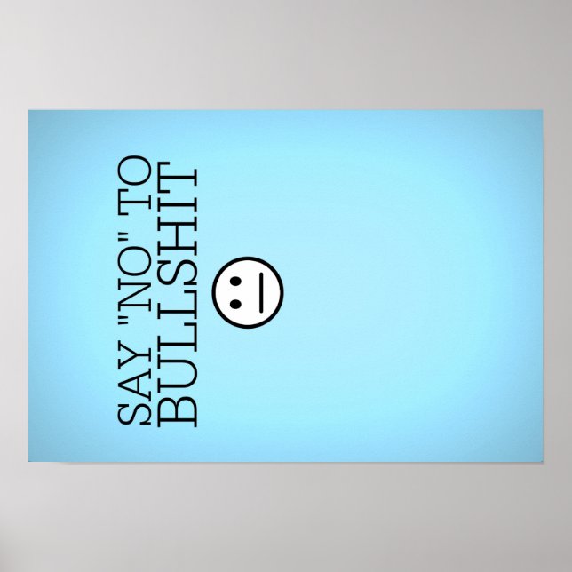 Säg bara nej poster (Framsidan)