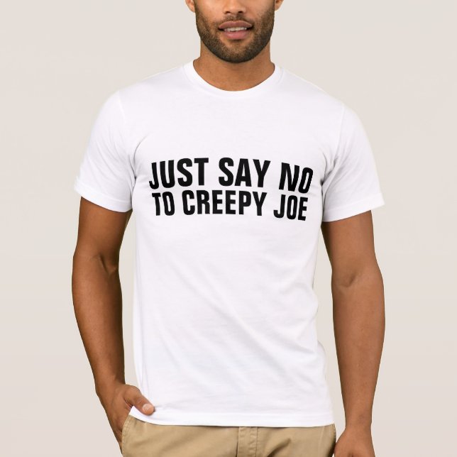 SÄG BARA NEJ TILL KREPISERA ARBETSSKYDD T SHIRT (Framsida)