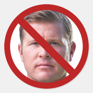 Säg bara nej till Tim Runt Klistermärke