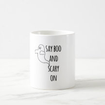 Säg Boo och skygga på - lustig Halloween