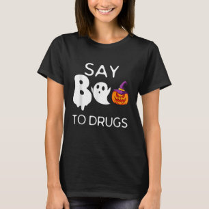 Säg Boo till Naroween Red Ribbon Week Awaren T Shirt