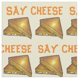 Säg Cheese Grilled Tosted Cheese Toastie Sandwich Tyg
