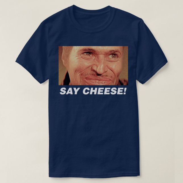 Säg Cheese Vild på Heart Bobby Peru Smile FanArt T Shirt (Design framsida)