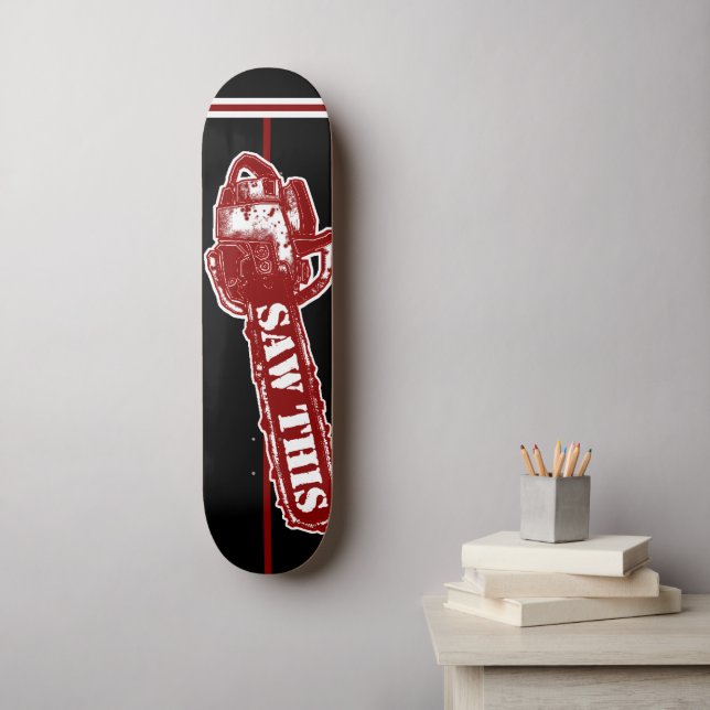 SÅG DENNA SKATEBOARD (Väggkonst)