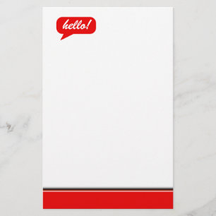 Säg det brevpapper