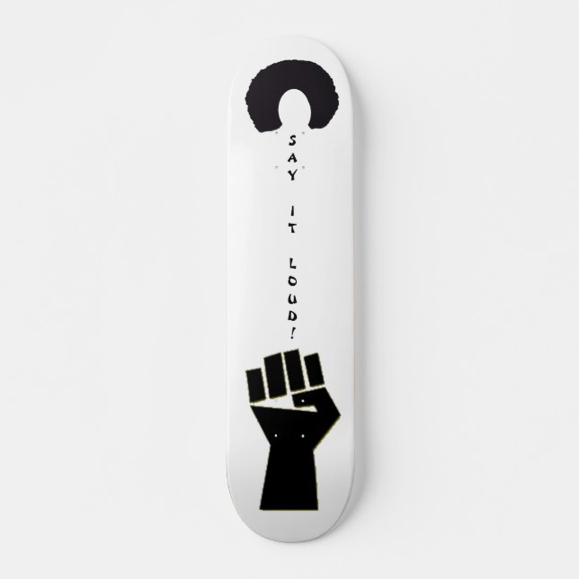 Säg det, Loud! Skuggbord Skateboard Bräda 19,5 Cm (Framsida)