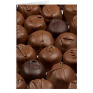 Säg det med choklad! hälsningskort