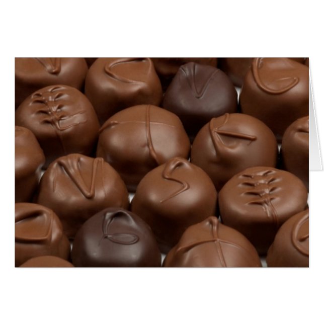 Säg det med choklad! OBS kort (Framsidan Horizontal)