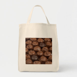 Säg det med choklad! tygkasse