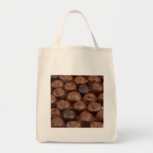 Säg det med choklad! tygkasse (Framsidan)