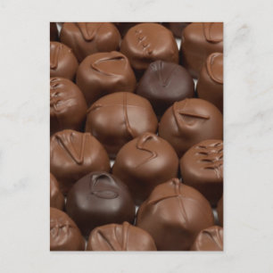 Säg det med choklad! vykort