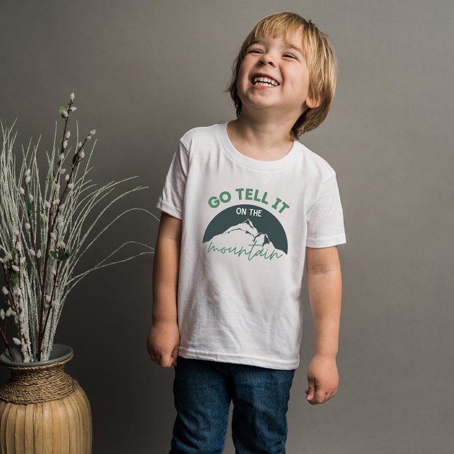Säg det på berget Christian Barn Shirt T Shirt (Skapare uppladdad)