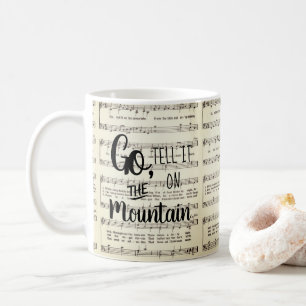 Säg det på berget kaffemugg
