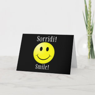 Säg det på italienska kort - Smil