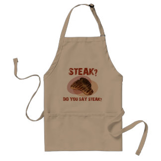 SÅG DU STEAK? - APRON FÖRKLÄDE