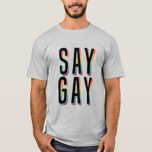 Säg Gay FLA T-Shirt