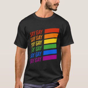 Säg Gay FLA T-Shirt