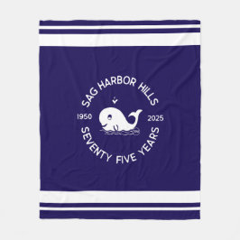 SAG HARBOR BACKE 75:E FLEECE BLANKET