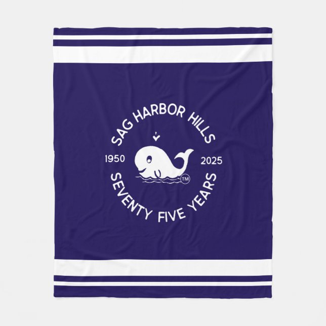 SAG HARBOR BACKE 75:E FLEECE BLANKET (Framsidan)