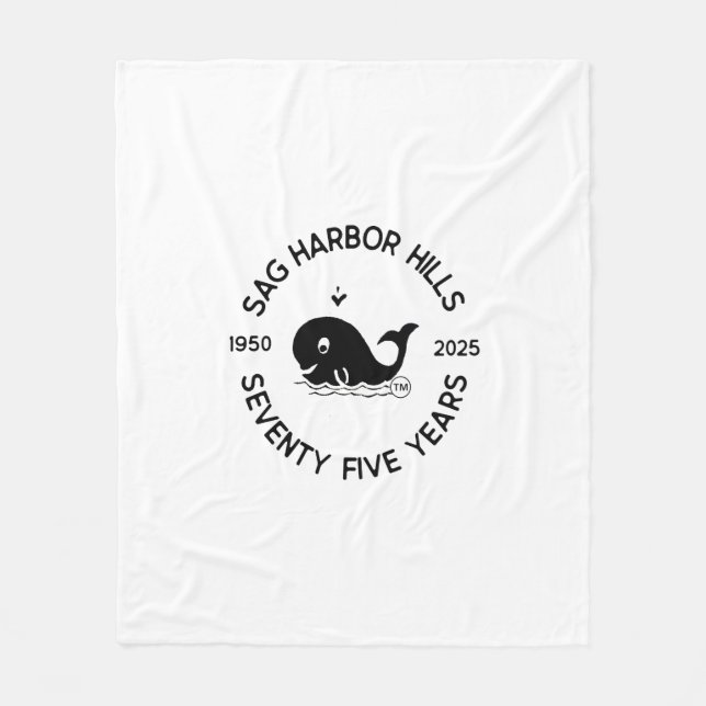 SAG HARBOR BACKE 75:E FLEECE BLANKET (Framsidan)