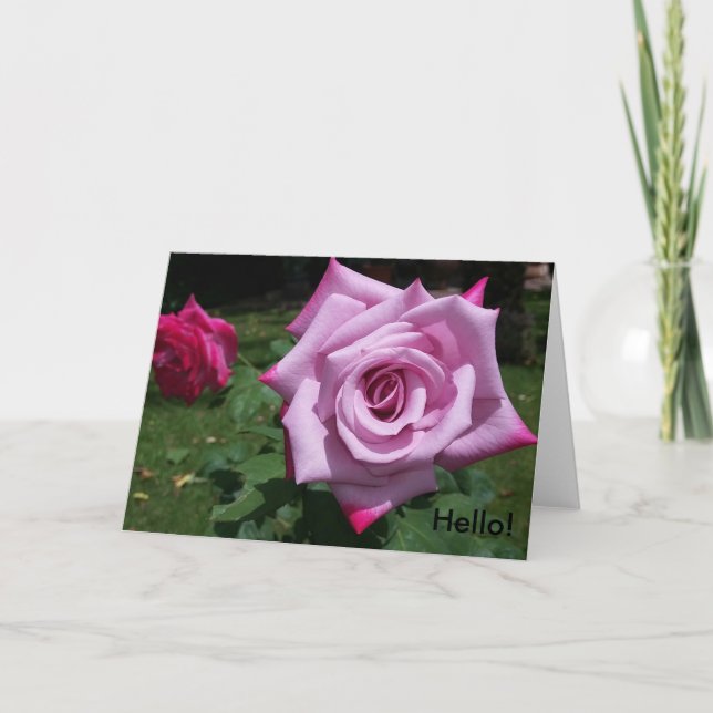 Säg "Hej" till dina vänner Kort (Framsida)