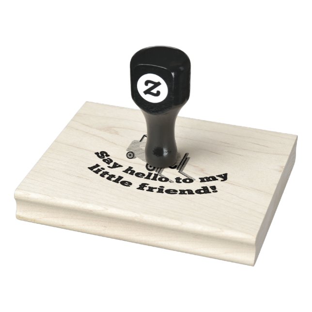 Säg Hej till min gaffel Stämpel (Stämpel)