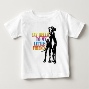 Säg hej till min lilla vän t-shirt