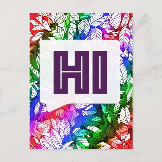 Säg hej vykort (Framsida)