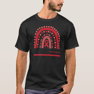 Säg inget "Drug Red Ribbon Week Awareness Rainbow" T Shirt