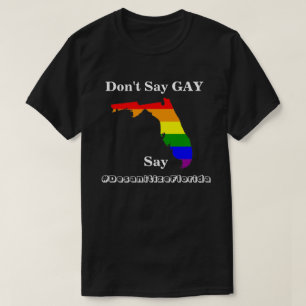 Säg inget, säg #DesanitizeFlorida T-Shirt
