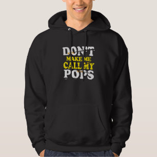 Säg inte att jag ringer mina puckbarn Nephew Niece Hoodie
