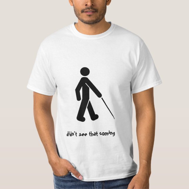 Såg inte det som var kommande t-shirt (Framsida)