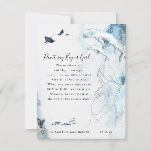 Säg Inte Pojke Eller Flicka   Baby Shower Lek