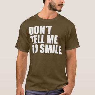 Säg inte till mig att ljuga om feminismen, kvinnan t shirt