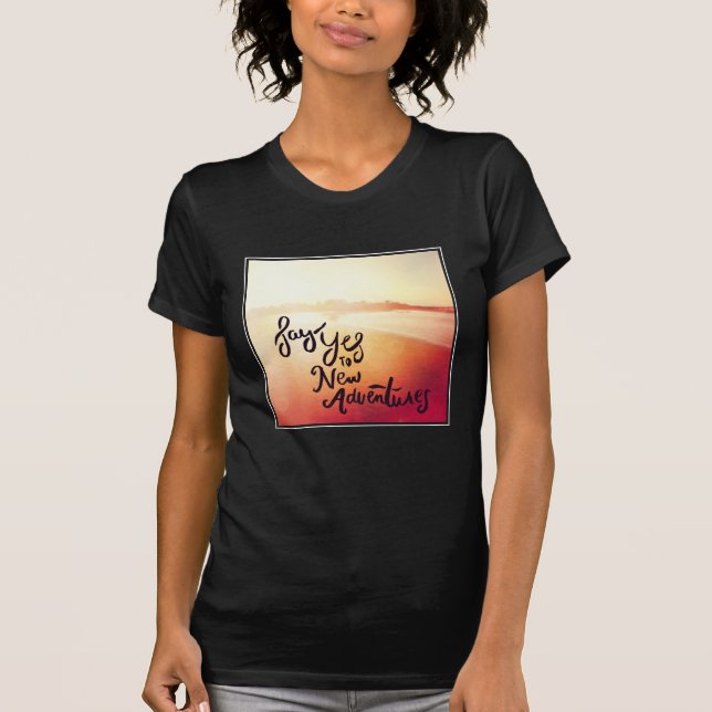 Säg ja till nya Äventyr T-shirt (Framsida)