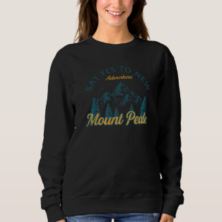 Säg ja till nya Äventyren Mount Peale Hiking Utah T Shirt