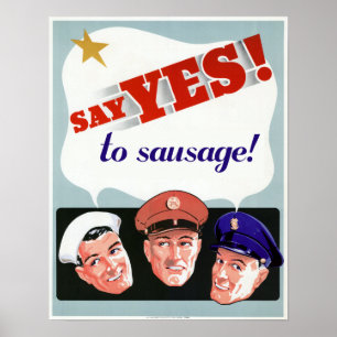 Säg ja till Sause Poster