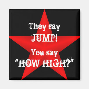 Säg Jump Magnet