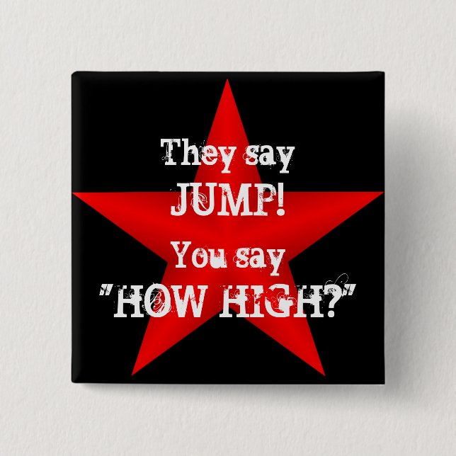 Säg jumpknappen knapp (Framsida)