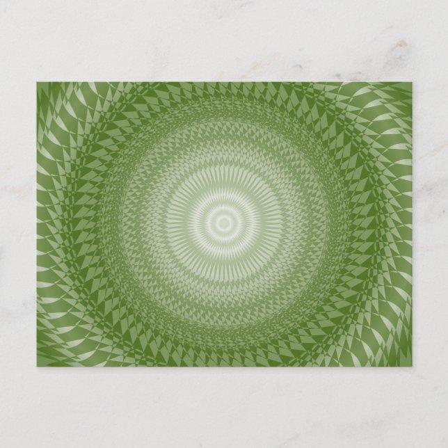 Såg Mandala i tribals Vykort (Framsida)