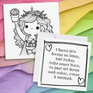 Säg med den här färgningen av den här cute Plant