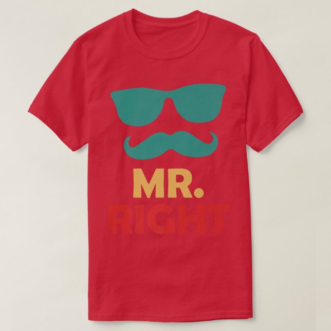 Säg Mr på möhippan  T Shirt (Design framsida)
