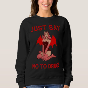 Säg Nej Till Droger Stöd Beroende Anti-droger T Shirt