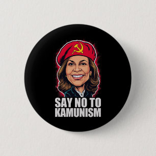 Säg nej till Kamunism Rösttrumpetsvansn 2024 Knapp