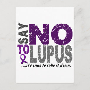 Säg NEJ till Lupus 1 Vykort